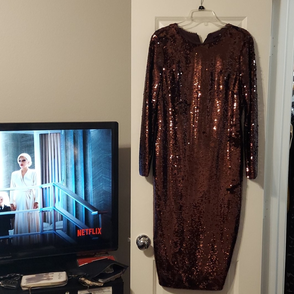 Sequin Holiday Dress